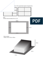 Diseño Políptico: Tamaño: Rectángulo Áureo 100cm X 70cm Segmentado Regular Ó Irregularmente