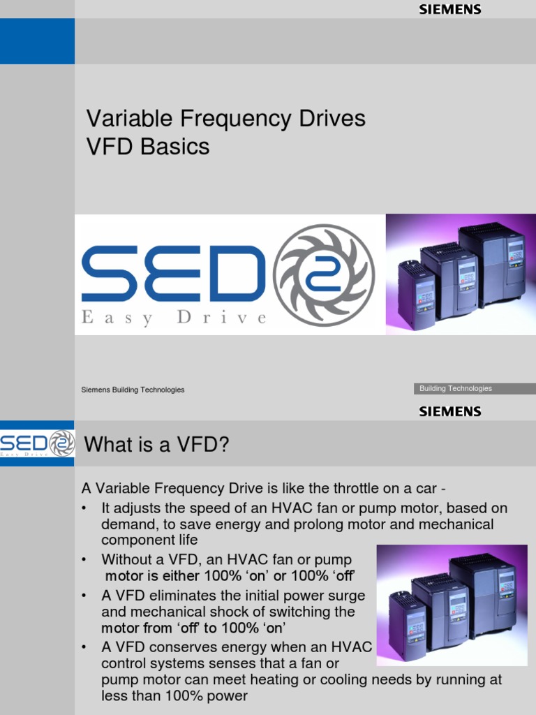 Basics of VFD | PDF | Hvac | Power Inverter