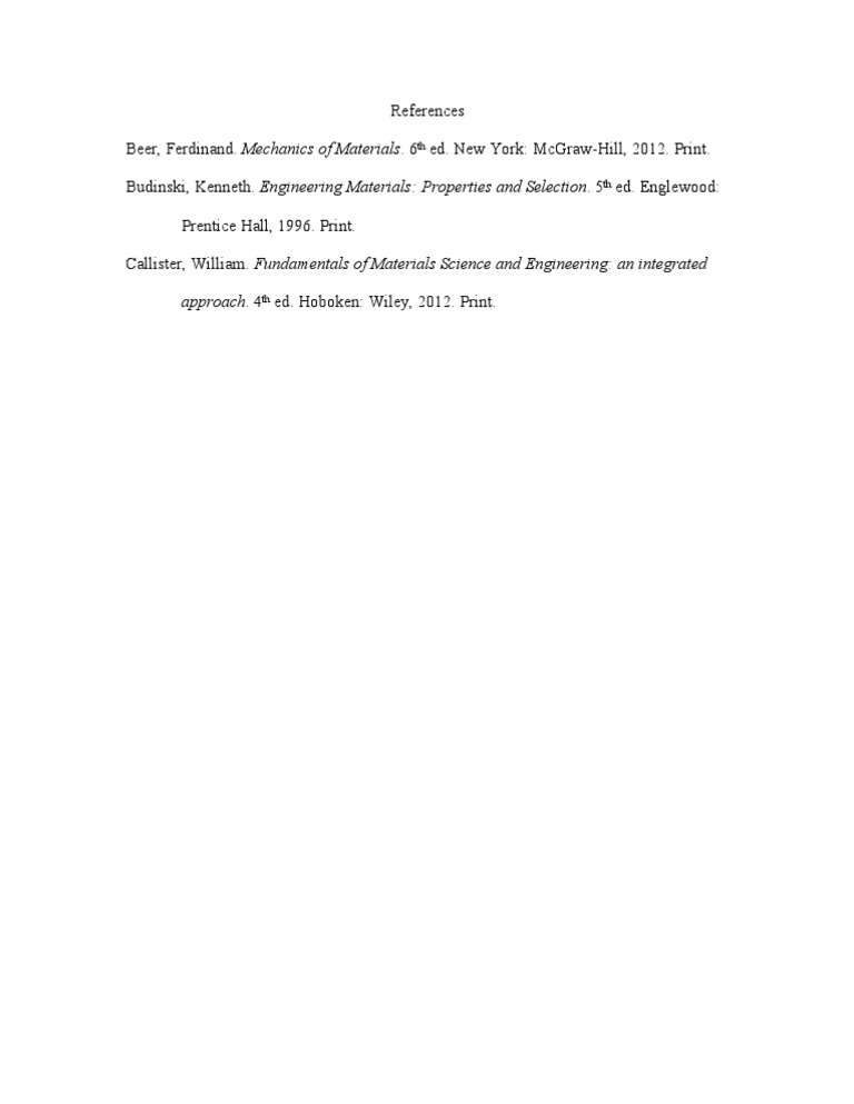 Engineering Materials References | PDF | Social Science | Technology ...