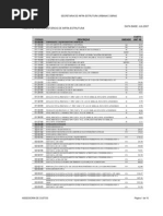 Custos Unitarios InfraEstrutura Jul2007