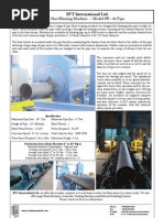 SPT Pipe Blasting Machine