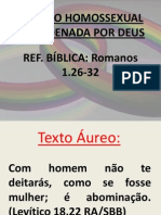 A União Homossexual É Condenada Por Deus