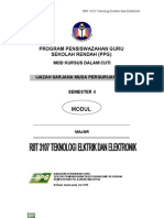 TEKNOLOGI ELEKTRIK DAN ELEKTRONIK