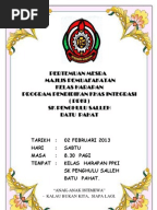 Buku Program majlis anugerah cemerlang