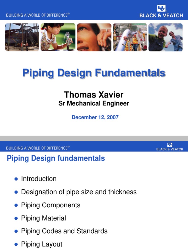 Guidelines For Piping Design | PDF | Pipe (Fluid Conveyance) | Valve