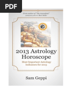 2013 Vedic Astrology Horoscope