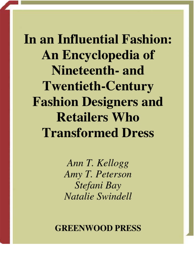 In An Influential Fashion | PDF