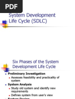 System Development Life Cycle (SDLC)