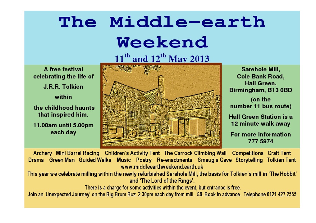 Middle-earth Weekend Festival 2013 | PDF