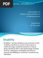 Indian Mental Disability Act