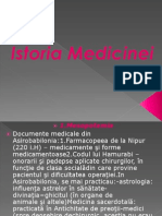 Istoria Medicinei