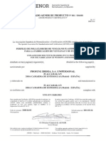 Certificado AENOR Eurodur