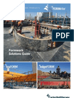 Formwork Solutions Guide