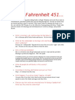 Fahrenheit 451 Analyzation