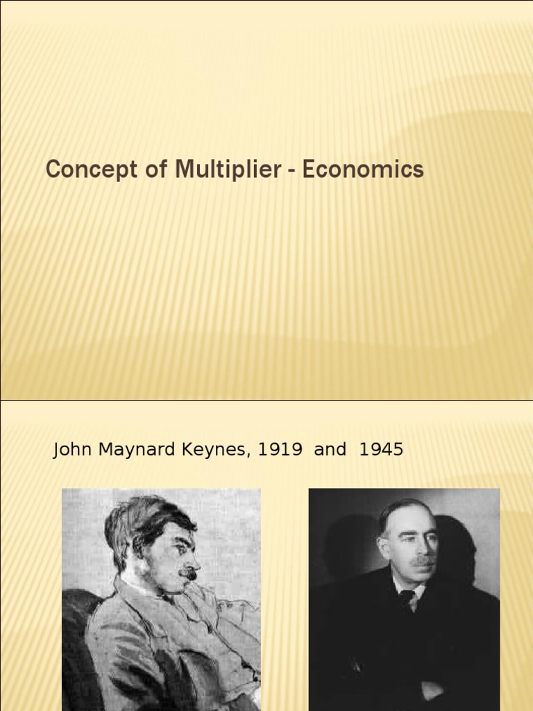 Understanding the Multiplier Concept | PDF | Fiscal Multiplier | Economics