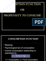 Consumption Function 