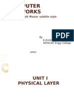 Physical and Data Link Layer
