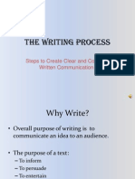 The Writing Process: Steps To Create Clear and Concise Written Communication