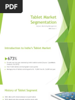 Download Indian Tablet Market Segmentation by Kaustubh Kokane SN123757782 doc pdf