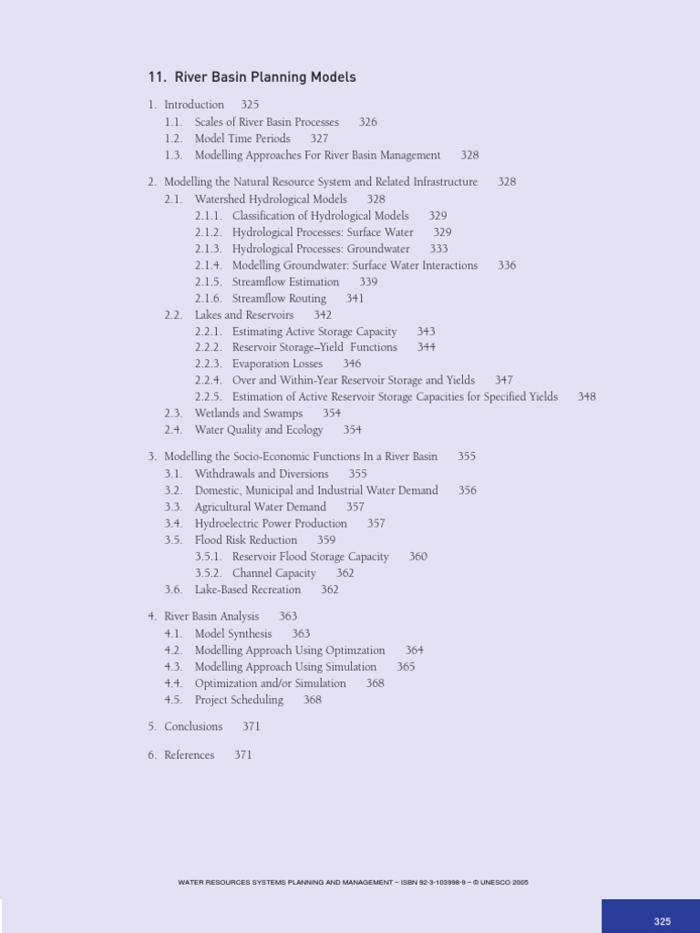 Water Resources Systems Planning and Management PDF