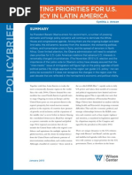 Download Setting Priorities for US Policy in Latin America - A Wilson Center Policy Brief by The Wilson Center SN123773141 doc pdf