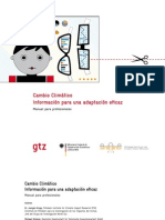 Cambio Climatico, Manual Para Profesionales