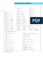 fomula for calculus