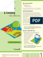 Picnicking, Hiking & Camping Food Safety Tip