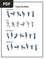 Dressing - Classic Tie Knots