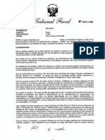 Trib Fiscal - Procede Publicar Morosidad a Central Riesgo - Preced Observanc Oblig - Julio 2008 -- Res 09151 - 1 - 2008