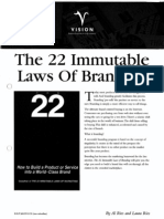 Al Ries & Jack Trout - The 22 Immutable Laws of Branding