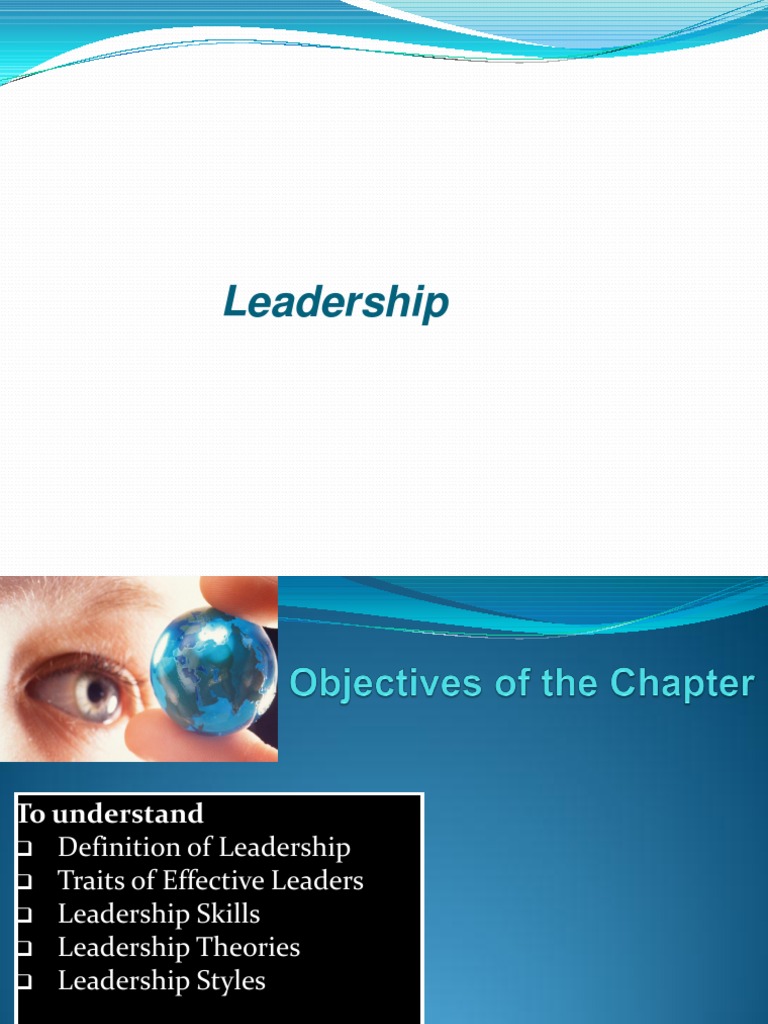 Leadership | PDF | Leadership | Industrial And Organizational Psychology