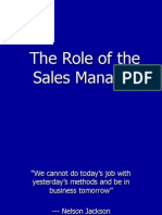 2Role of Sales Manager Final