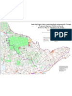 Map of Proposed Algonquin Land Claim Agreement