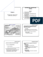 Estudio circuito carga vehículo