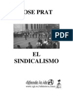 José Prat. El sindicalismo