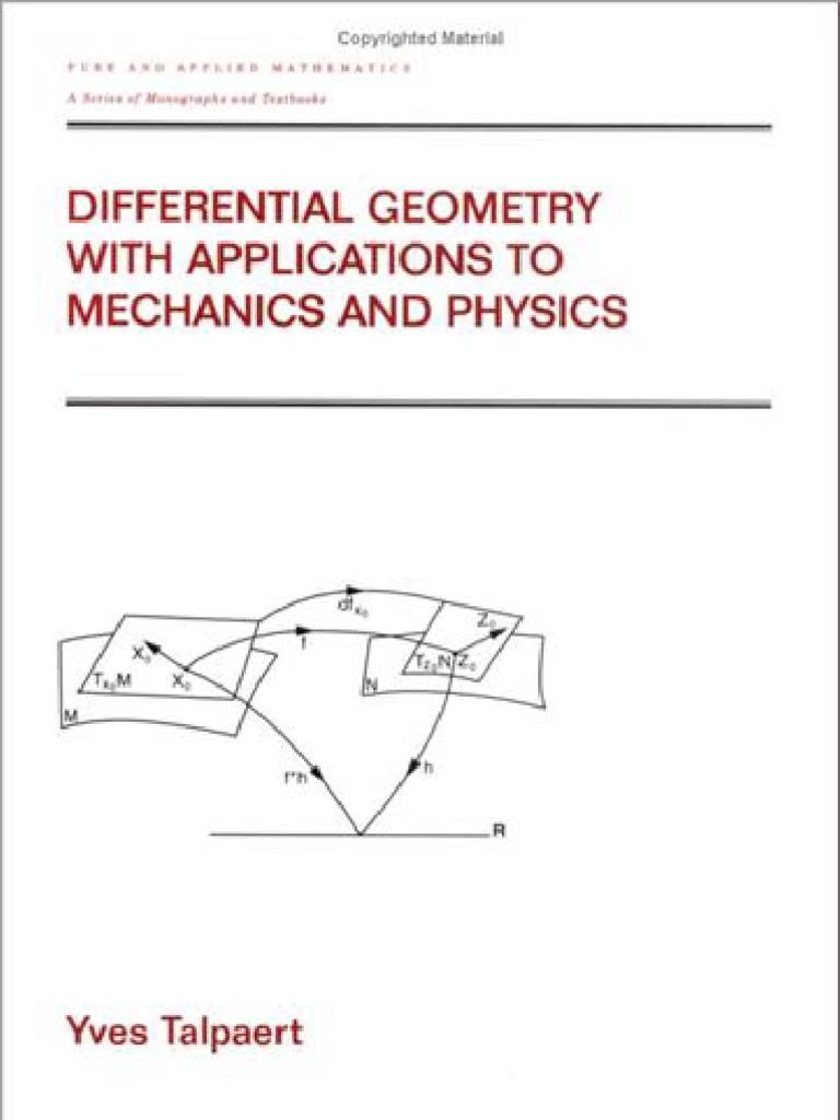 Differential Geometry With Applications To Mechanics and Physics PDF