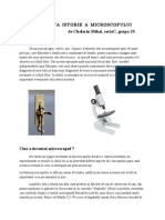 Scurta Istorie a Microscopului 