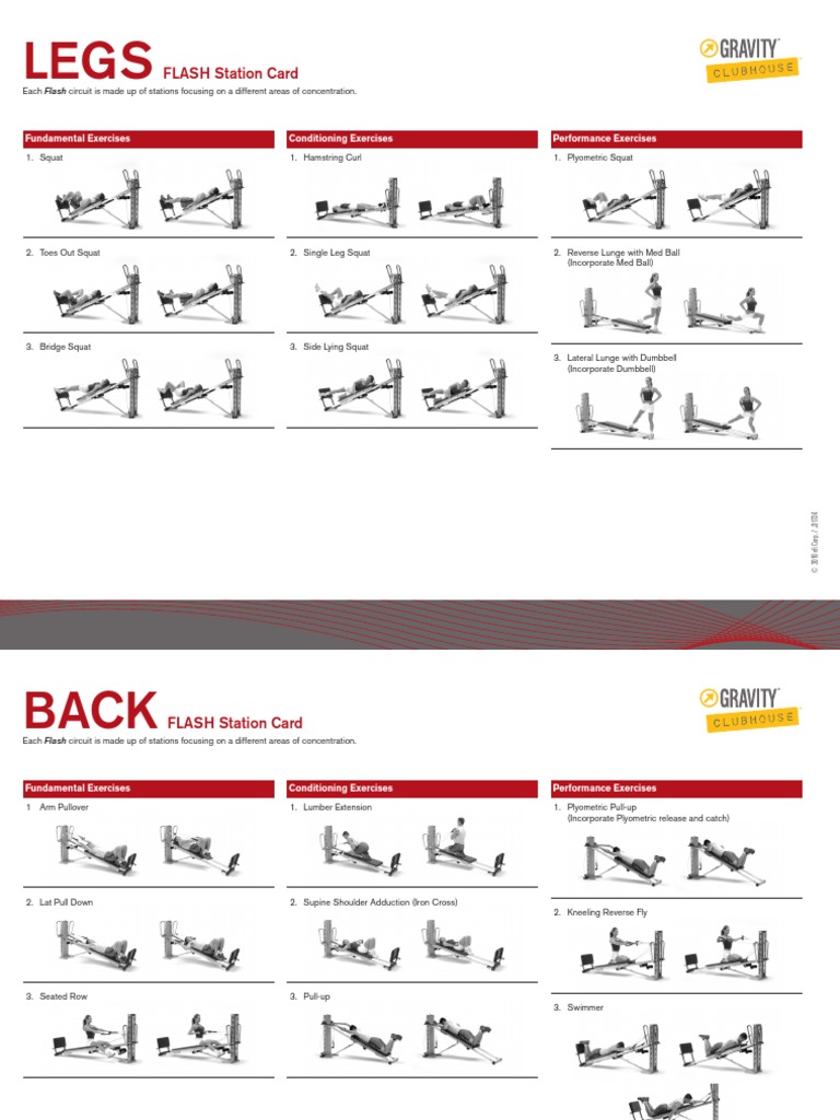 Printable Total Gym Exercise Chart Printable Word Searches