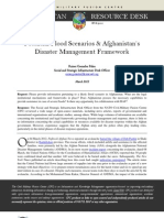 Potential Flood Scenarios & Afghanistan's Disaster Management Framework