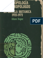 01 - Kuper - Antropología y Antropólogos PDF