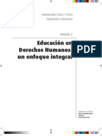 Educacion en Derechos Humanos Un Enfoque Integral PDF