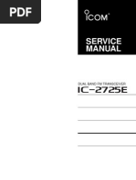 Icom Ic 2725e Service Manual