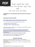 Download Barnes Method English Blog 2009 by barnes method books international SN12383640 doc pdf