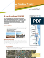 Freeway Corridor Study: Project Brief