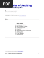 Download Principle of Auditing by MUNAWAR ALI SN12383797 doc pdf