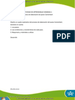 Elaboración de Queso Camembert. Semana 2