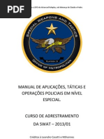 MANUAL DE APLICAÇÕES - SWAT Tecnico