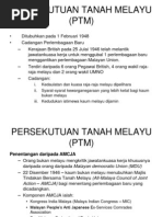 perseketuan tanah melayu 