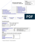 TNT Summer 2013 Strength 1